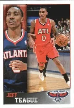 2013-14 Panini NBA Sticker Collection #112 Jeff Teague