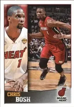2013-14 Panini NBA Sticker Collection #125 Chris Bosh