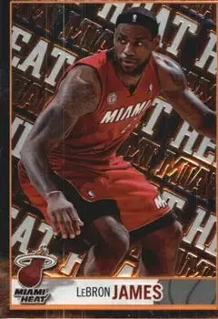 2013-14 Panini NBA Sticker Collection #127 LeBron James