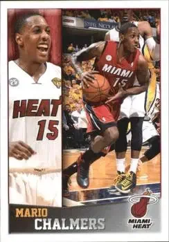 2013-14 Panini NBA Sticker Collection #131 Mario Chalmers