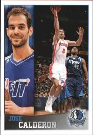2013-14 Panini NBA Sticker Collection #161 José Calderón