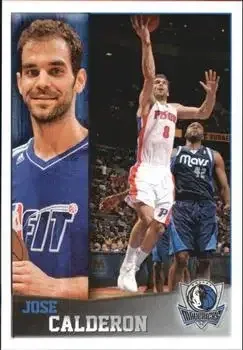 2013-14 Panini NBA Sticker Collection #161 José Calderón