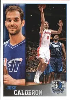 2013-14 Panini NBA Sticker Collection #161 José Calderón