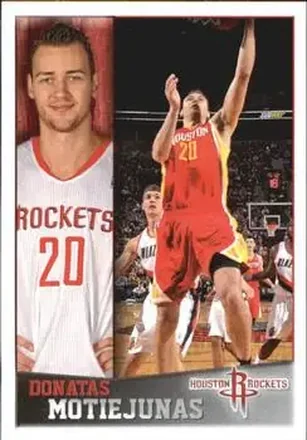 2013-14 Panini NBA Sticker Collection #168 Donatas Motiejūnas