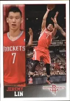 2013-14 Panini NBA Sticker Collection #173 Jeremy Lin