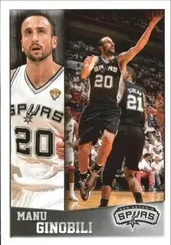 2013-14 Panini NBA Sticker Collection #201 Manu Ginóbili