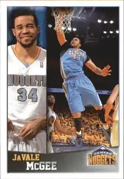 2013-14 Panini NBA Sticker Collection #205 JaVale McGee
