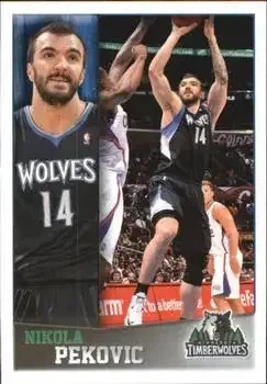 2013-14 Panini NBA Sticker Collection #215 Nikola Peković