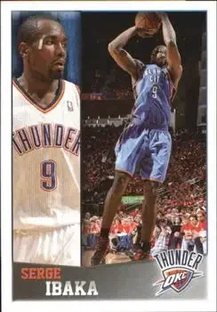 2013-14 Panini NBA Sticker Collection #228 Serge Ibaka