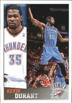 2013-14 Panini NBA Sticker Collection #229 - Kevin Durant - Oklahoma City Thunder 2013-14 Panini NBA Sticker Collection #229 - Kevin Durant - Oklahoma City Thunder