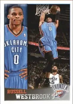 2013-14 Panini NBA Sticker Collection #233 Russell Westbrook