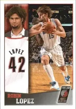 2013-14 Panini NBA Sticker Collection #236 Robin Lopez