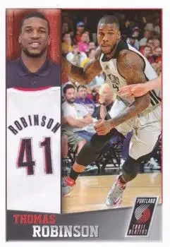 2013-14 Panini NBA Sticker Collection #240 Thomas Robinson