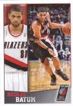 2013-14 Panini NBA Sticker Collection #241 Nicolas Batum