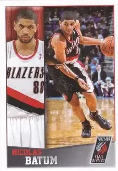 2013-14 Panini NBA Sticker Collection #241 Nicolas Batum