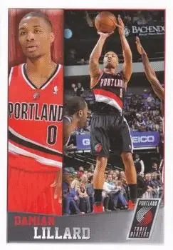2013-14 Panini NBA Sticker Collection #242 Damian Lillard