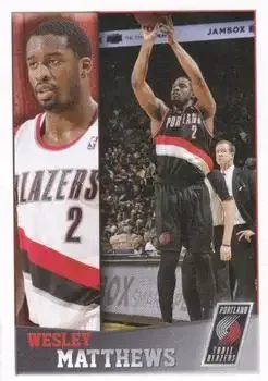 2013-14 Panini NBA Sticker Collection #243 Wesley Matthews