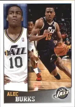 2013-14 Panini NBA Sticker Collection #252 Alec Burks