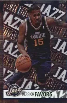 2013-14 Panini NBA Sticker Collection #254 Derrick Favors