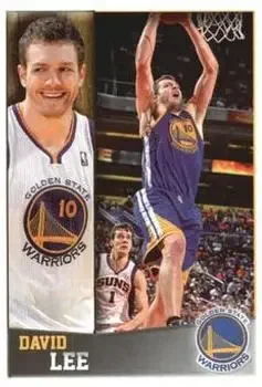 2013-14 Panini NBA Sticker Collection #258 David Lee