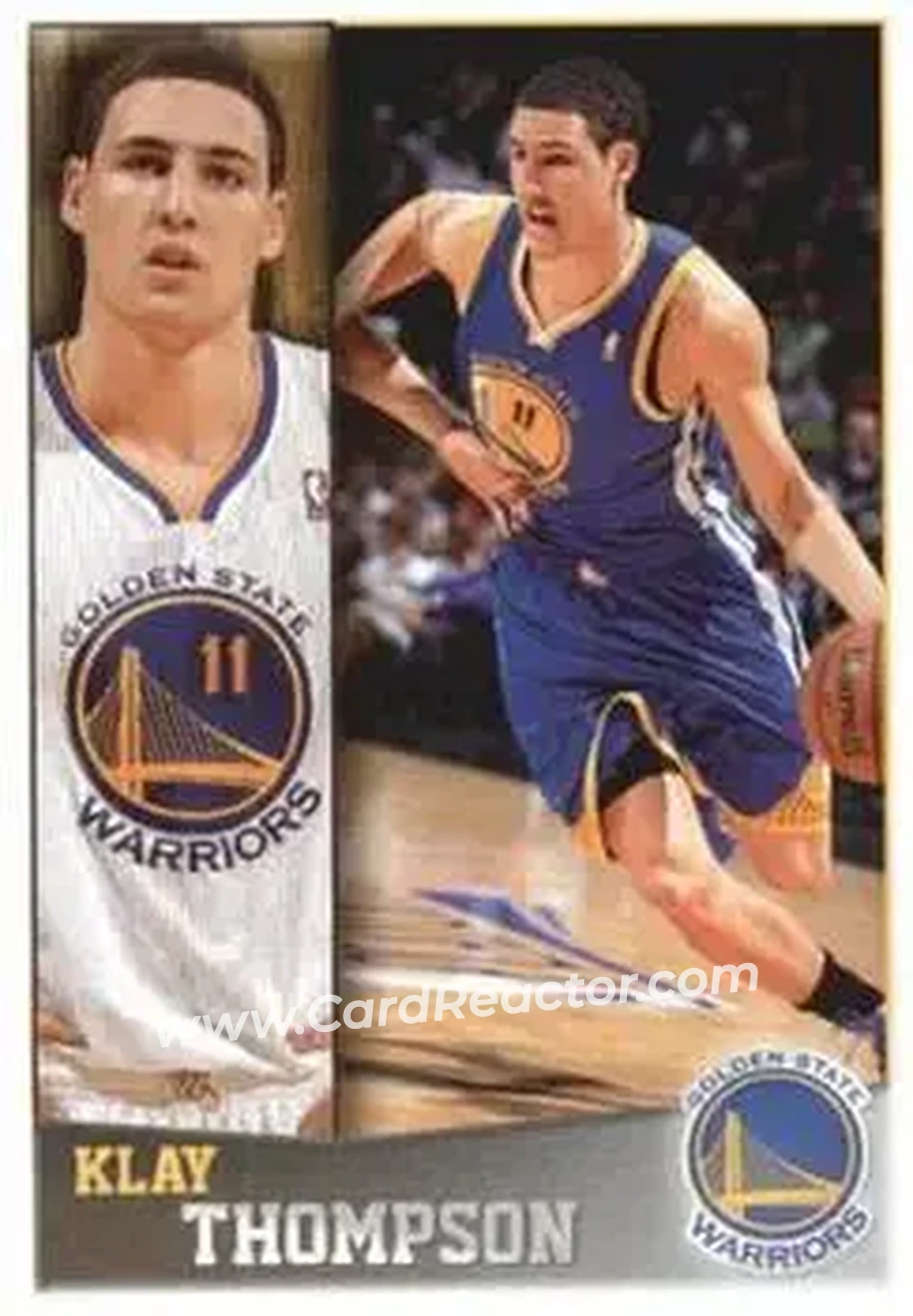 Front of Klay Thompson