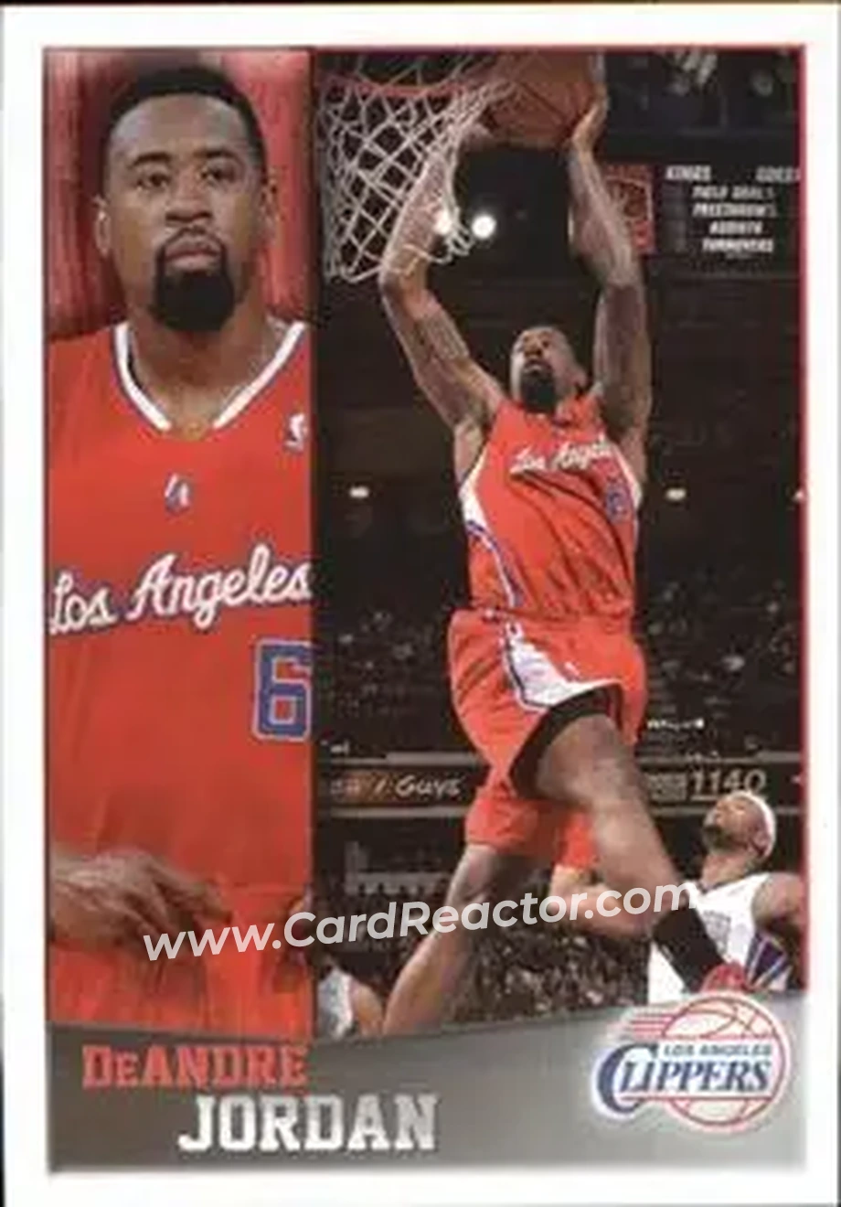 Front of DeAndre Jordan