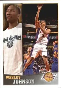 2013-14 Panini NBA Sticker Collection #279 Wesley Johnson