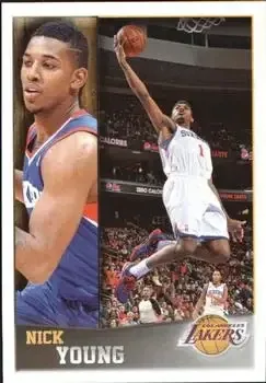 2013-14 Panini NBA Sticker Collection #280 Nick Young