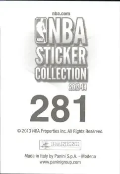 Back of Steve Blake
