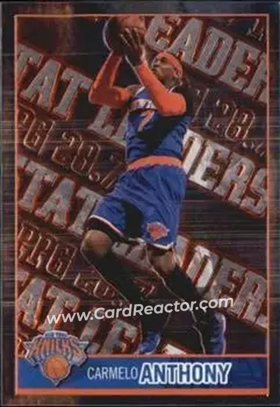 Front of Carmelo Anthony