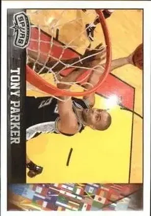 2013-14 Panini NBA Sticker Collection #321 Tony Parker