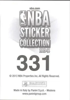 Back of Card #331