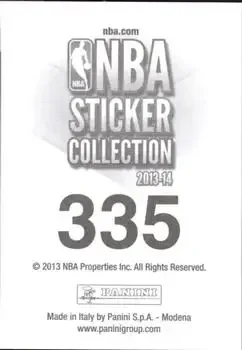Back of Card #335