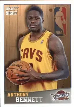 2013-14 Panini NBA Sticker Collection #336 Anthony Bennett