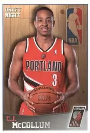 2013-14 Panini NBA Sticker Collection #345 CJ McCollum
