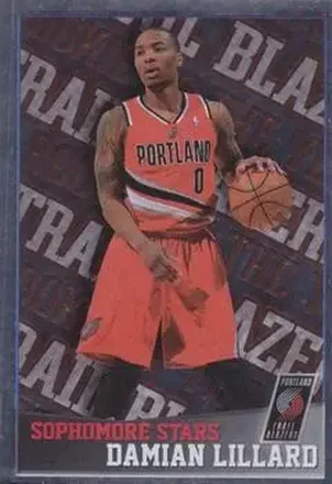 2013-14 Panini NBA Sticker Collection #346 Damian Lillard