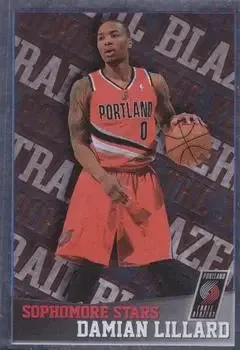 2013-14 Panini NBA Sticker Collection #346 Damian Lillard