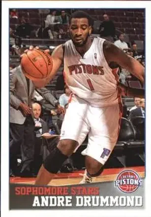 2013-14 Panini NBA Sticker Collection #353 Andre Drummond