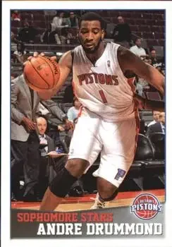 2013-14 Panini NBA Sticker Collection #353 Andre Drummond