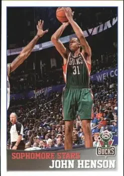 2013-14 Panini NBA Sticker Collection #355 John Henson