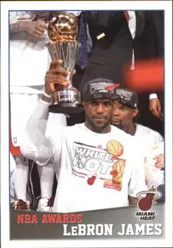 2013-14 Panini NBA Sticker Collection #363 LeBron James