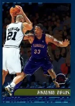 2001-02 Topps Chrome #107 Antonio Davis