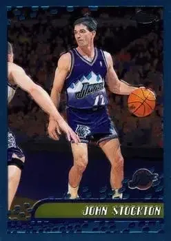 2001-02 Topps Chrome #115 John Stockton