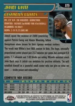 Back of Jahidi White