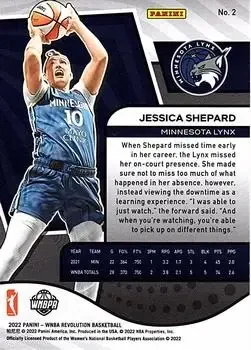 Back of Jessica Shepard