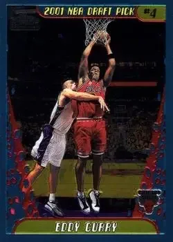 2001-02 Topps Chrome #132 Eddy Curry