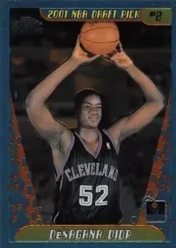 2001-02 Topps Chrome #136 DeSagana Diop