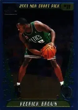2001-02 Topps Chrome #139 Kedrick Brown
