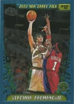 2001-02 Topps Chrome #140 Vladimir Radmanović
