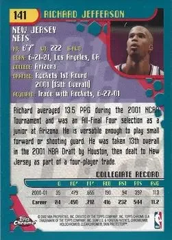 Back of Richard Jefferson